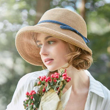 chapeau en paille audrey hepburn